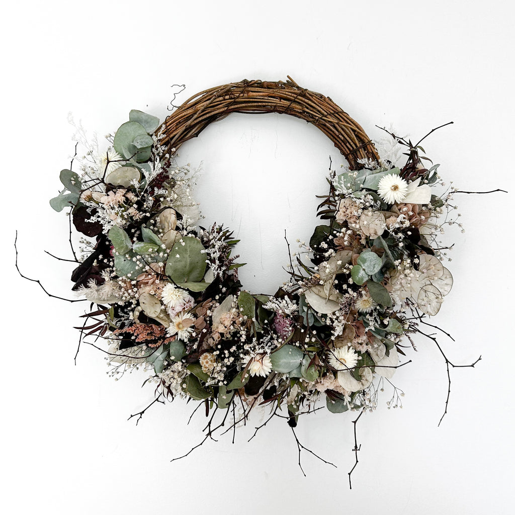Miss twig wreath