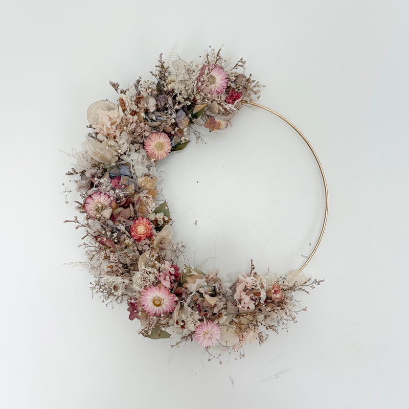 Pastel wreath