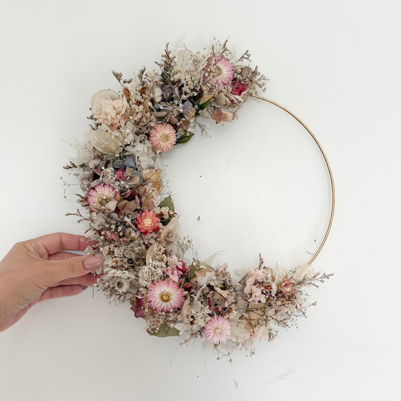 Pastel wreath