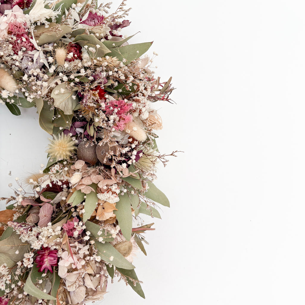 Natural full wreath