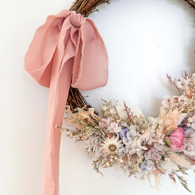 Pastel wreath