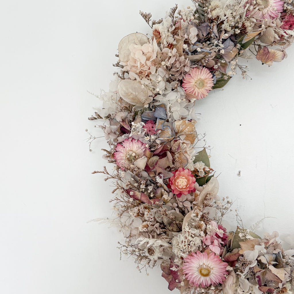 Pastel wreath