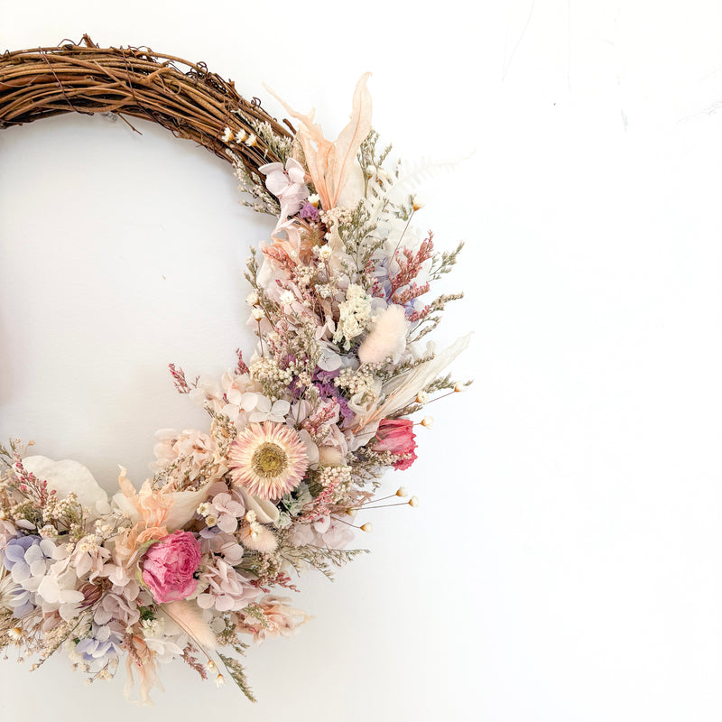 Pastel wreath