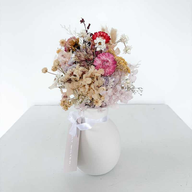 Secret garden vase arrangement