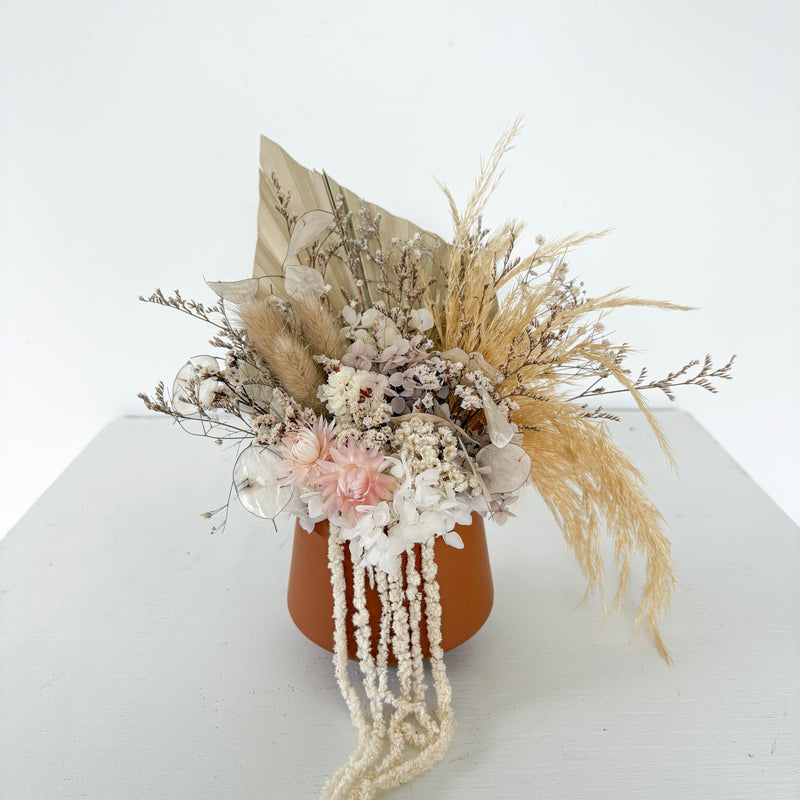 Petite Pot - mustard / blush