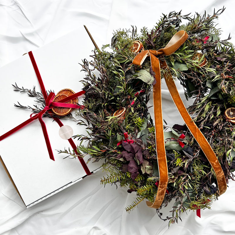Christmas wreath workshop